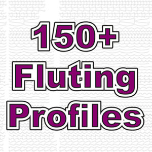 150+ fluting profiles